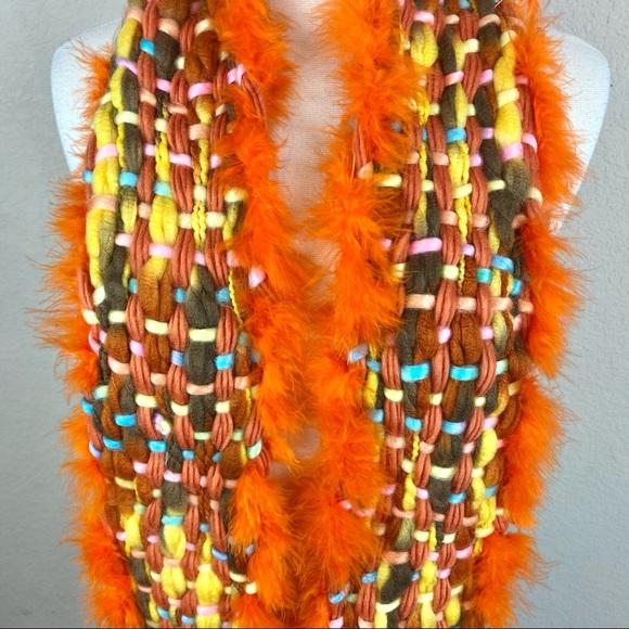 Colorful Kolob Hand Made Scarf - Picture 7 of 7